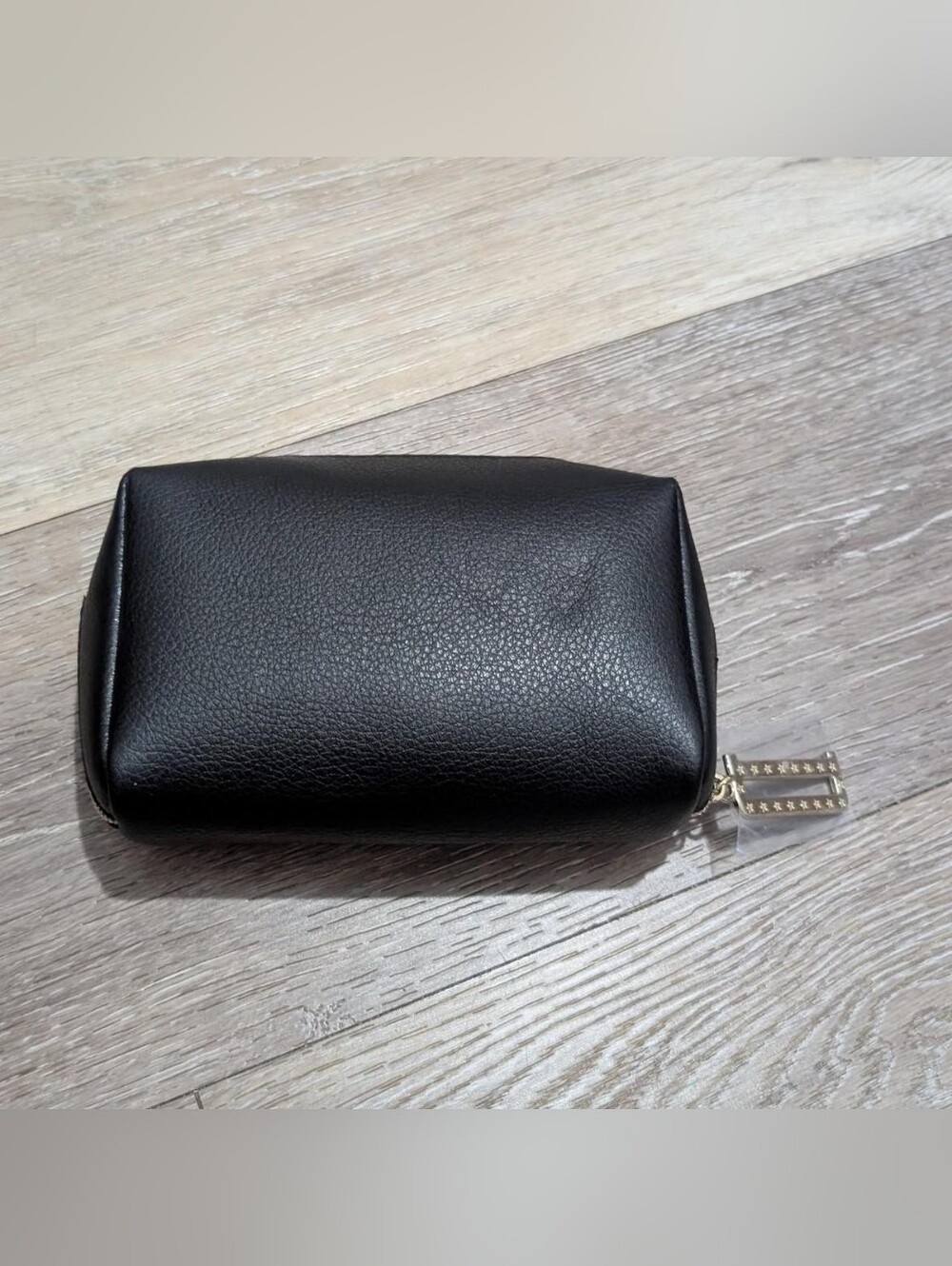 New Dior black makeup pouch cosmetics bag Black and gold - Picture 5 of 5